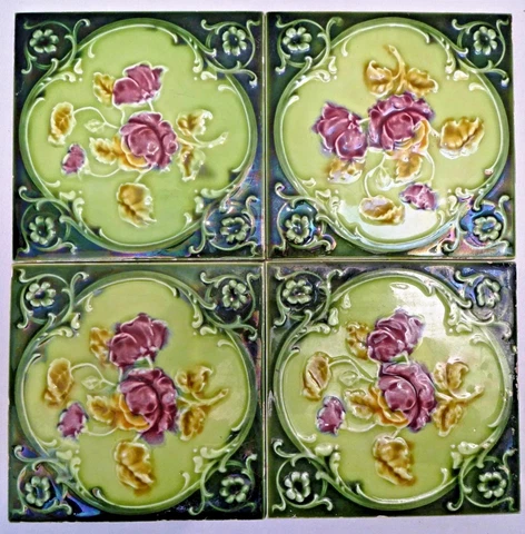 Antique Purple Art Tiles thumbnail