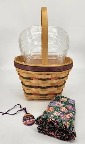 Antique Purple Basket Liners thumbnail