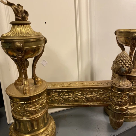 Antique Reclaimed Andirons thumbnail