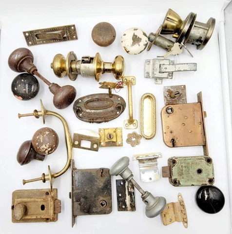 Antique Reclaimed Door Locks thumbnail