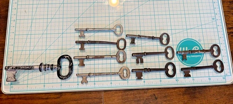 Antique Reclaimed Skeleton Keys thumbnail
