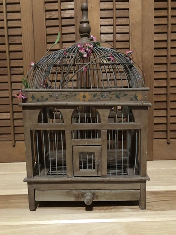 Antique Rectangle Bird Houses thumbnail