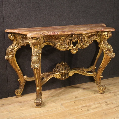 Antique Rectangle Console Tables thumbnail