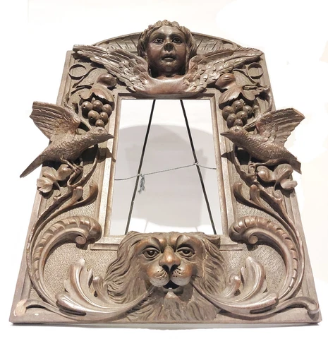 Antique Rectangle Framed Mirrors thumbnail