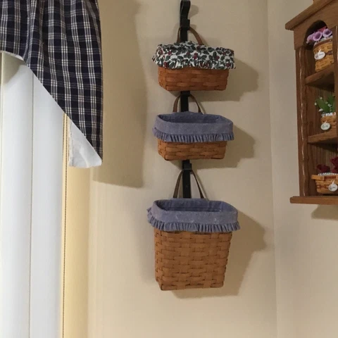 Antique Rectangle Hanging Baskets thumbnail