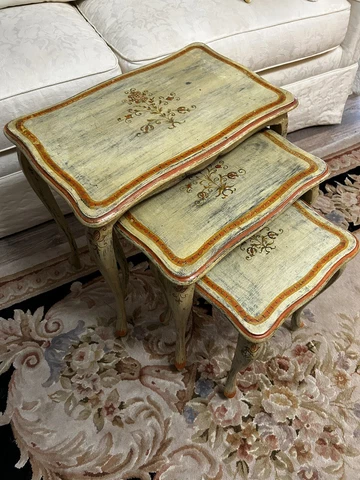 Antique Rectangle Nesting Tables thumbnail