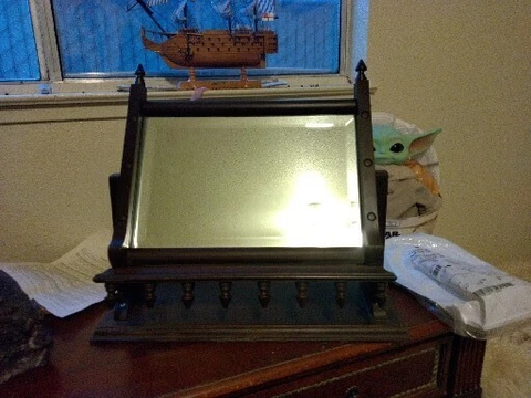 Antique Rectangle Standing Mirrors thumbnail