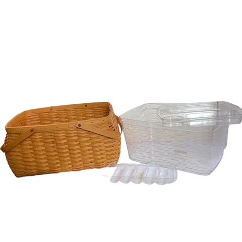 Antique Rectangle Storage Baskets thumbnail