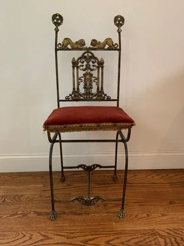 Antique Red Accent Chairs thumbnail