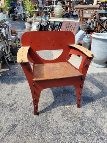 Antique Red Armchairs thumbnail