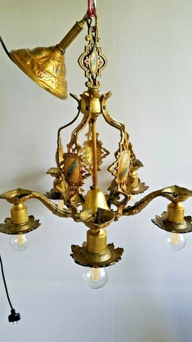 Antique Red Chandeliers thumbnail