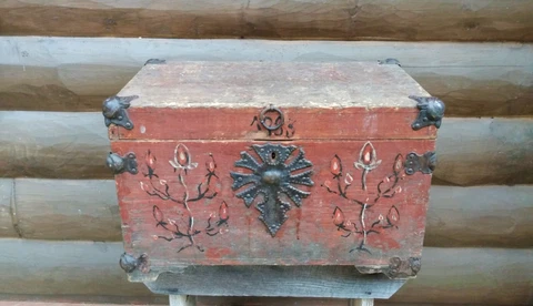 Antique Red Chests thumbnail