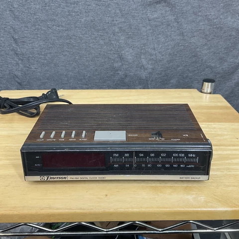 Antique Red Clock Radios thumbnail