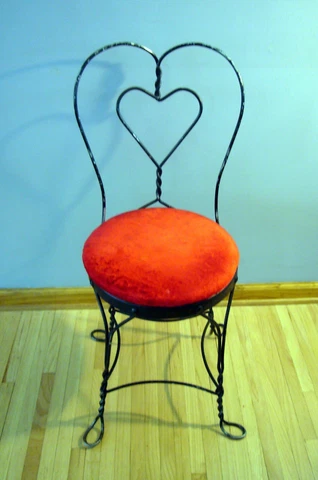 Antique Red Parlor Chairs thumbnail