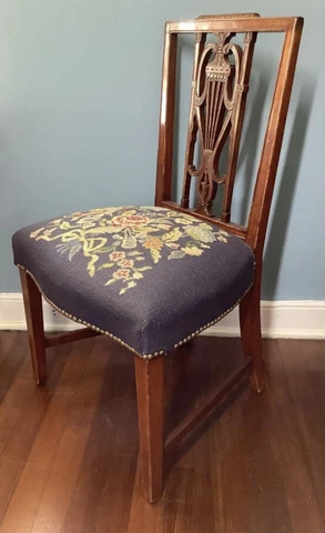Antique Red Side Chairs thumbnail
