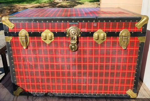 Antique Red Trunks thumbnail