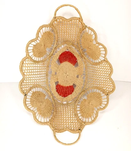 Antique Red Wire Baskets thumbnail