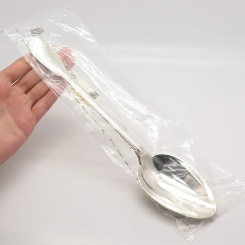Antique Renaissance Silver Serving Spoons