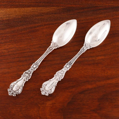 Antique Renaissance Silver Spoons thumbnail