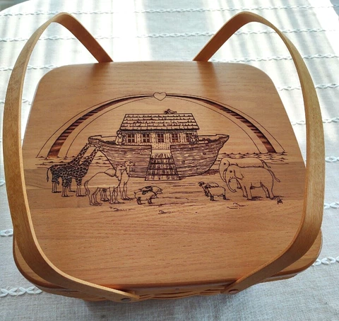 Antique Retired Picnic Baskets thumbnail