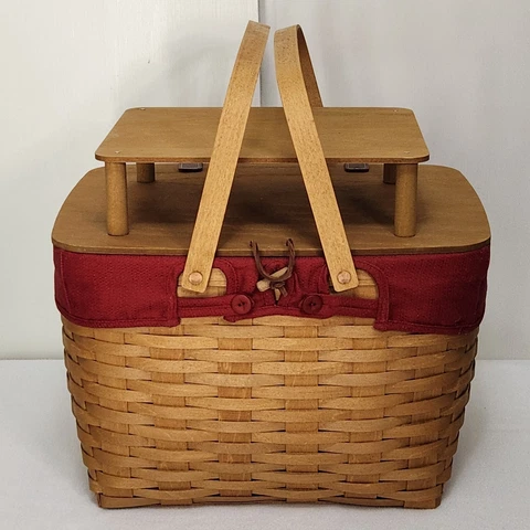 Antique Retired Picnic Baskets thumbnail