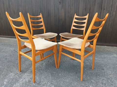 Antique Retro Dining Chairs thumbnail