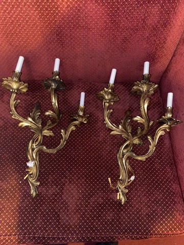 Antique Rococo Sconces thumbnail