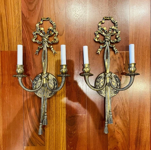 Antique Rococo Sconces thumbnail