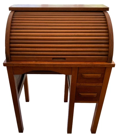 Antique Roll Top Desks with Drawers thumbnail