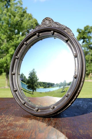 Antique Round Accent Mirrors thumbnail