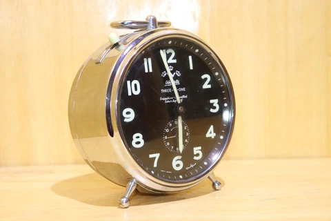 Antique Round Alarm Clocks thumbnail