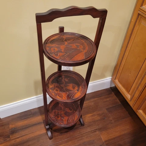 Antique Round Folding Tables thumbnail
