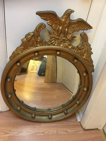 Antique Round Framed Mirrors thumbnail