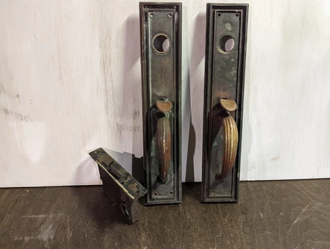 Antique Salvage Door Handles thumbnail
