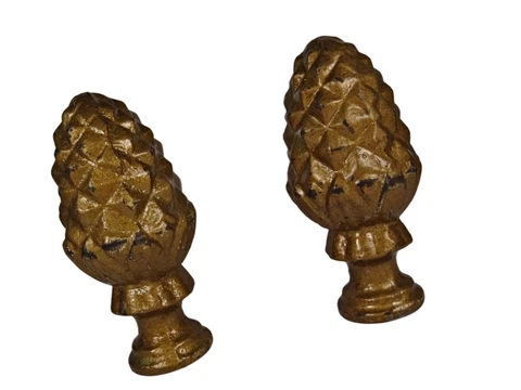 Antique Salvage Newel Post Finials thumbnail