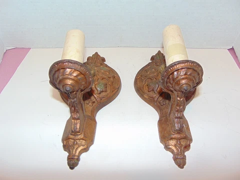 Antique Salvage Sconces thumbnail