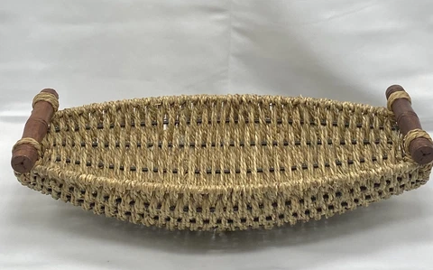 Antique Seagrass Storage Baskets thumbnail