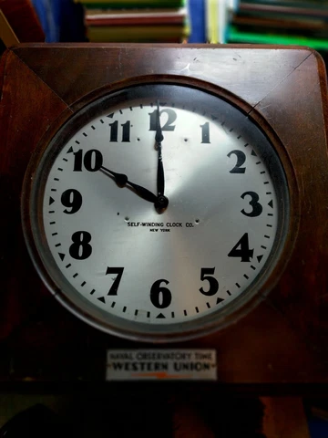 Antique Self-Winding Wall Clocks thumbnail