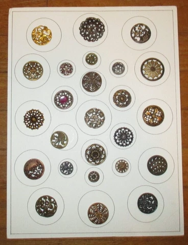 Antique Sewing Shank Buttons thumbnail