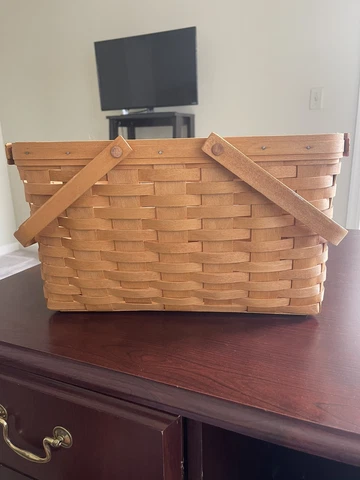 Antique Shopping Baskets with Handle thumbnail