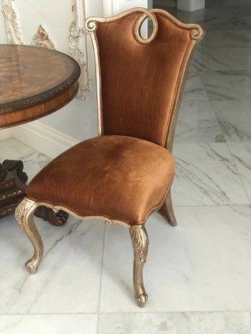 Antique Silk Chairs thumbnail