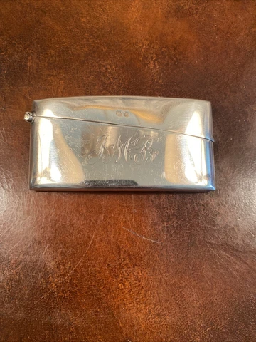 Antique Silver Card Cases thumbnail