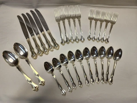 Antique Silver Flatware Sets thumbnail