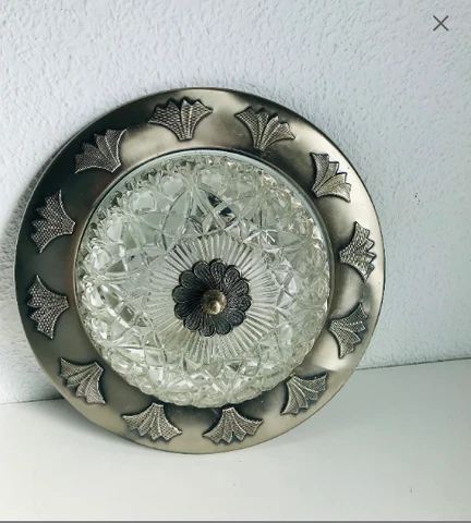Antique Silver Flush Mounts thumbnail