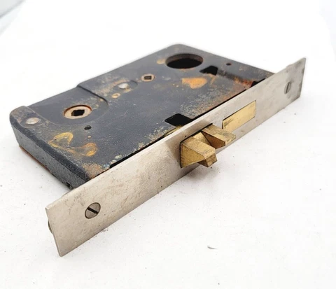 Antique Silver Mortise Locks thumbnail