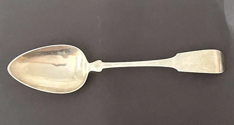Antique Silver Salad Servers thumbnail