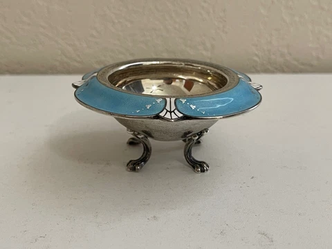 Antique Silver Salt Cellars thumbnail