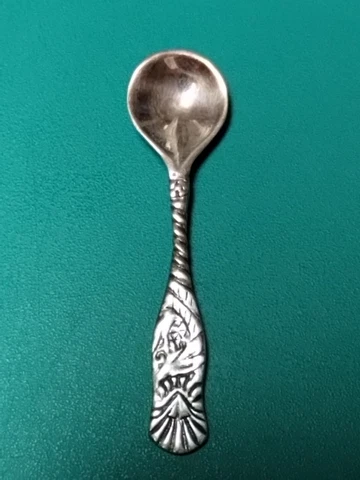 Antique Silver Serving Spoons thumbnail