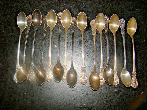 Antique Silver Spoons thumbnail