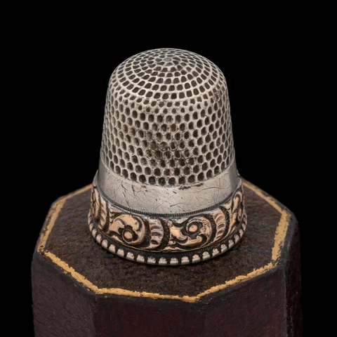 Antique Silver Thimbles thumbnail